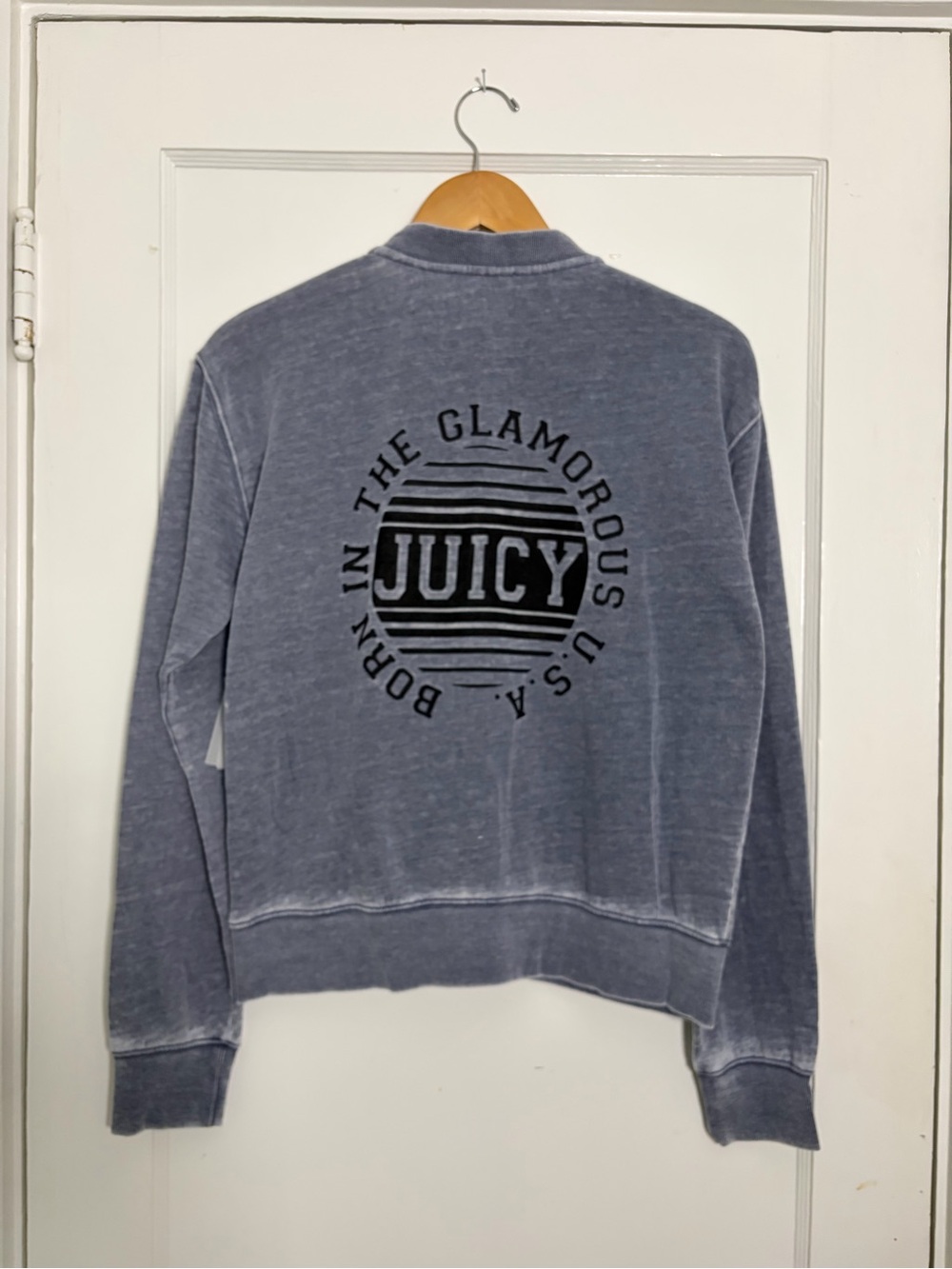 Juicy Couture Black Label Del Mar Burnout Jacket